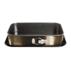 Форма для выпечки прямоугольная разъемная Berlinger Haus Shiny Black Metallic Line 39x27.5x8 см 6809BH
