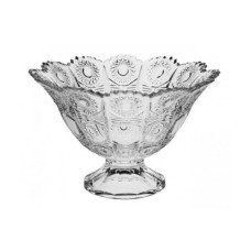 Конфетница на ножке хрустальная Bohemia Clasic 135 мм 67023-57030-135
