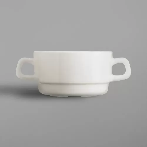 Бульйонниця з 2 ручками Bormioli Rocco Careware 320 мл колір білий 415520MTZ021990