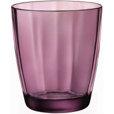 Набор стаканов Bormioli Rocco Pulsar Rock Purple 390 мл 6 штук цвет розовый 360670M02321990