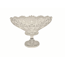 Фруктовница хрустальная на ножке 250 мм Bohemia Classic 67009/57030/250-106