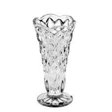 Ваза хрустальная Bohemia Diamond 115 мм прозрачная 87900/14100/120-109