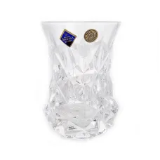 Набор стаканов хрустальных Bohemia Glacier прозрачные 140 мл 6 штук 93/33K02/0/93K52/140