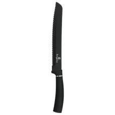Кухонный нож для хлеба Berlinger Haus Black Silver из нержавеющей стали 200 мм BH-2480/1