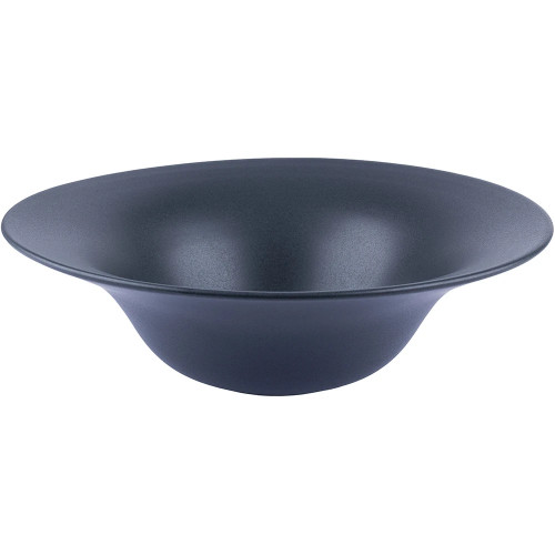 Тарілка глибока порцелянова Krauff Hattu Black 215 мм 24-320-043