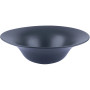 Тарілка глибока порцелянова Krauff Hattu Black 215 мм 24-320-043