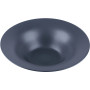 Тарілка глибока порцелянова Krauff Hattu Black 215 мм 24-320-043