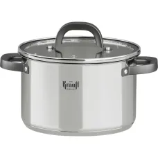 Каструля з нержавіючої сталі Krauff Prime Chef 2.9 літрів 18 см з кришкою 26-303-008