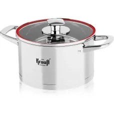 Каструля з нержавіючої сталі Krauff Luxurios 3.7 літри 20 см з кришкою 26-238-040
