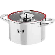 Каструля з нержавіючої сталі Krauff Luxurios 2 літри 16 см з кришкою 26-238-038