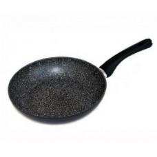Сковорода з антипригарним покриттям CON BRIO Eco Granite 28 см Колір чорний 4287д-CB