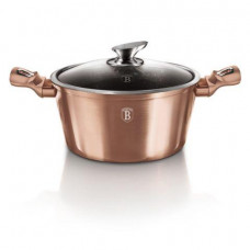 Каструля з кришкою BERLINGER HAUS Rosegold Metallic Line 28 см - 6.1 л Колір золотистий 1516N-BH