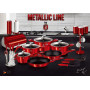 Форма для випічки кексу BERLINGER HAUS Red Metallic Line 25х10.5 см 1543BH