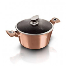 Каструля з кришкою BERLINGER HAUS Rosegold Metallic Line 20 см - 2.5 л Колір золотистий 1514N-BH