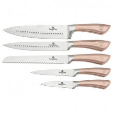 Набір ножів BERLINGER HAUS Rosegold Metallic Line 6 пр Колір рожеве золото 2375BH