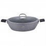 Сотейник BERLINGER HAUS Grey Stone Touch 28 см - 3.8 л Колір сірий 1158N-BH