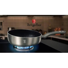 Сковорода Шеф Кухарі 26 см BERLINGER HAUS Carbon Metallic Line Колір карбон1300NBH