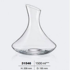 Декантер для вина Crystalex BOHEMIA Bar-decanters 1500 мл 31546-1500