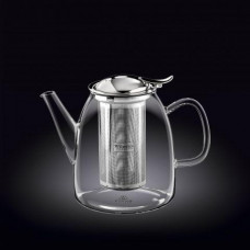 Заварочный чайник с металлическим фильтром Wilmax Thermo 950 мл прозрачный 888808