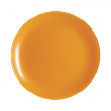 Тарелка обеденная LUMINARC  Arty Mustard 260 мм Цвет оранжевый 6129p