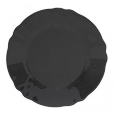 Тарелка для закусок круглая Luminarc Louis XV Noir 190 мм Цвет черный 1891q