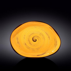 Блюдо камінь WILMAX Spiral Yellow 330 * 245мм Колір жовтий 669442 / A