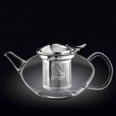 Чайник для заварювання з металевим фільтром WILMAX Thermo 1500 мл колір прозорий 888806