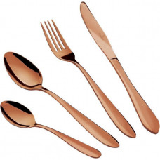 Набір столових приборів BERLINGER HAUS Rosegold Metallic Line 24 пр Колір золотий 2623BH