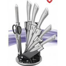 Набір кухонних ножів BOHMANN silver 8 предметів Колір сріблястий 5273