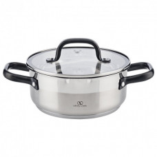 Каструля зі скляною кришкою BERGNER Infinity Chefs 4 л 24 * 10.5см 3621-BGIC