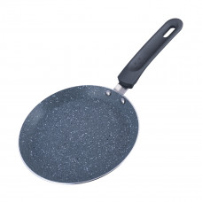 Сковорода блинная Kamille 22см с гранитным покрытием Цвет серый 4205GR