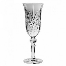 Фужери для шампанського BOHEMIA Crystal Pinwheel 150 мл - 6 шт 12417-57030-150