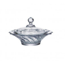 Цукерниця з кришкою богемский кришталь BOHEMIA Picadelli 210 мм 5K852-99K68-210