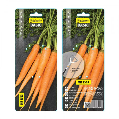 Овочечистка Maestro Basic 17х7х1,5 см 1563м